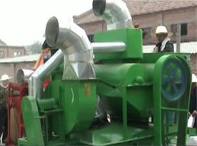 peanut shelling machine green